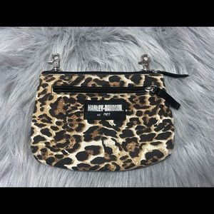 🏍 🖤 Genuine Harley Davidson Leopard Hip Purse 🖤🏍